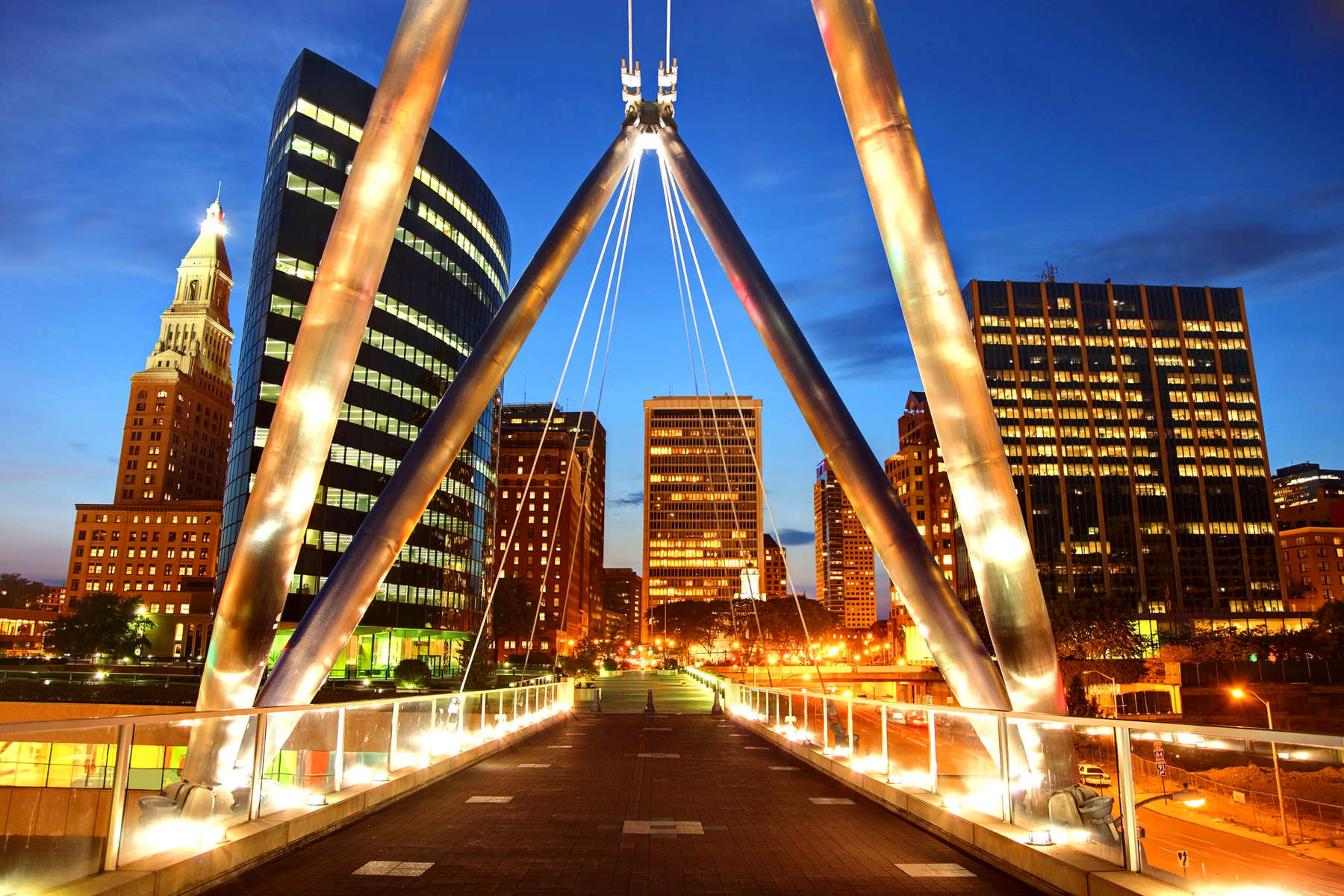 Downtown Newark New Jersey Skyline by Denis Tangney Jr